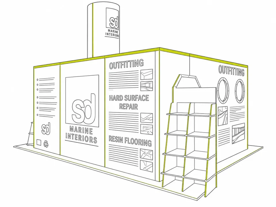 SD Marine Interiors — illustrative concept view