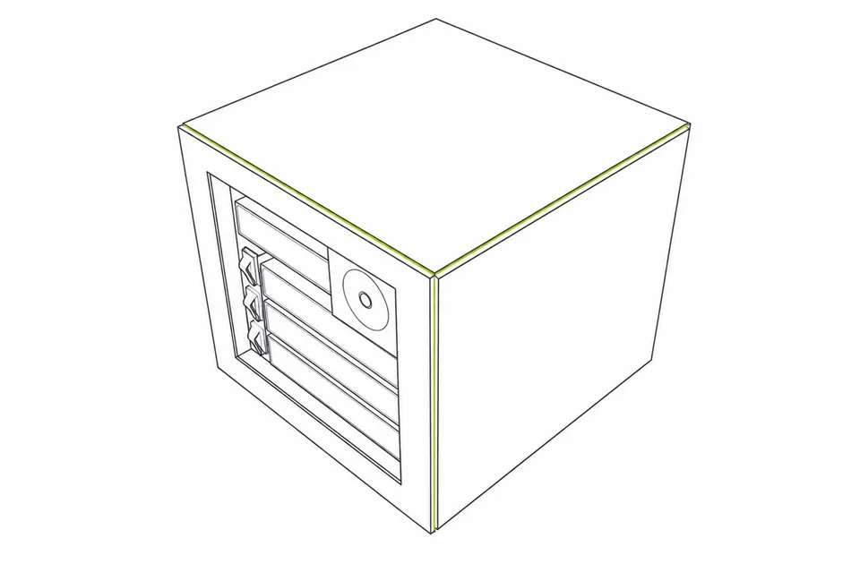 Illuminated product displays — illustrative format view
