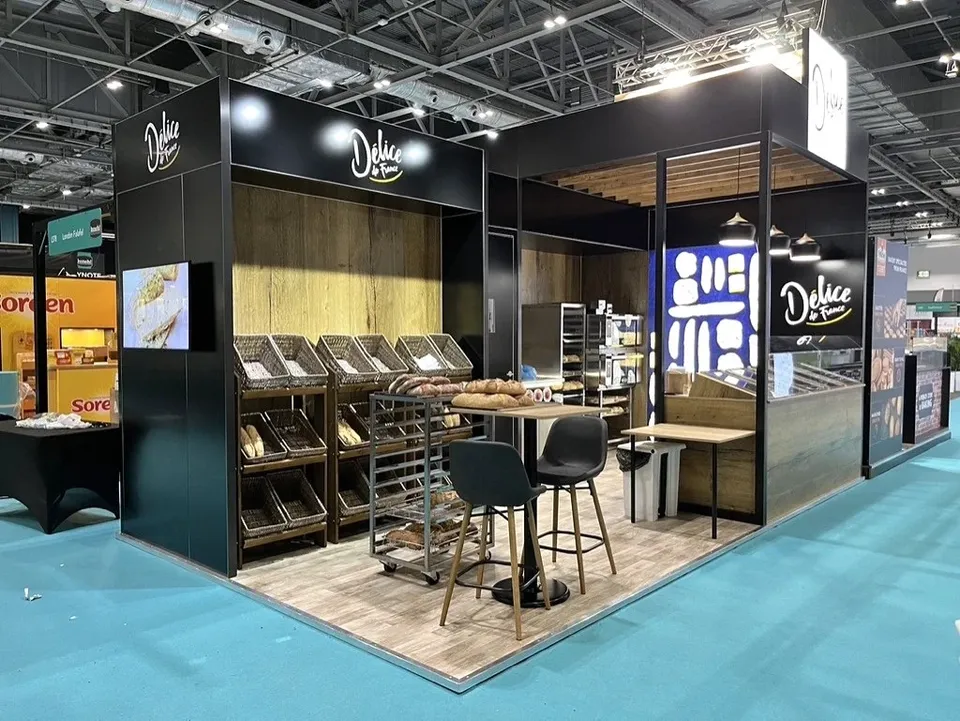Délifrance exhibition space and meeting area