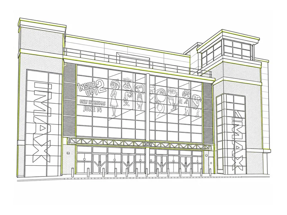 Vue Cinema — illustrative concept view