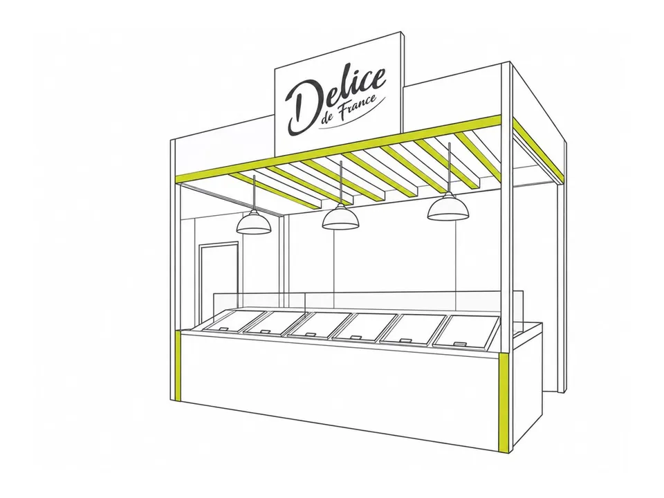 Delice de France — illustrative concept view
