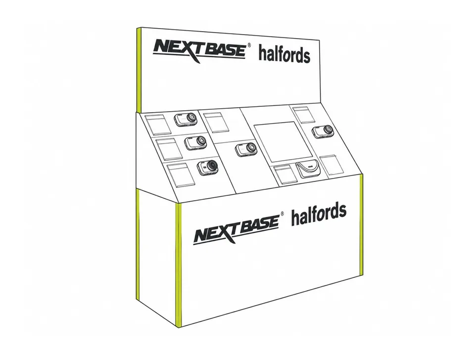 Nextbase / Halfords — illustrative concept view