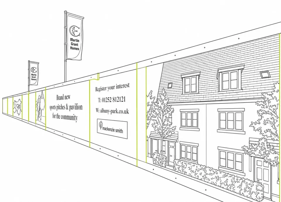 Albany Park — illustrative concept view