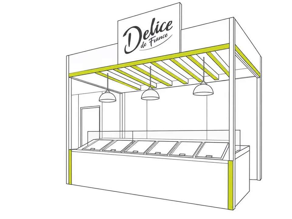 Delice de France — illustrative concept view