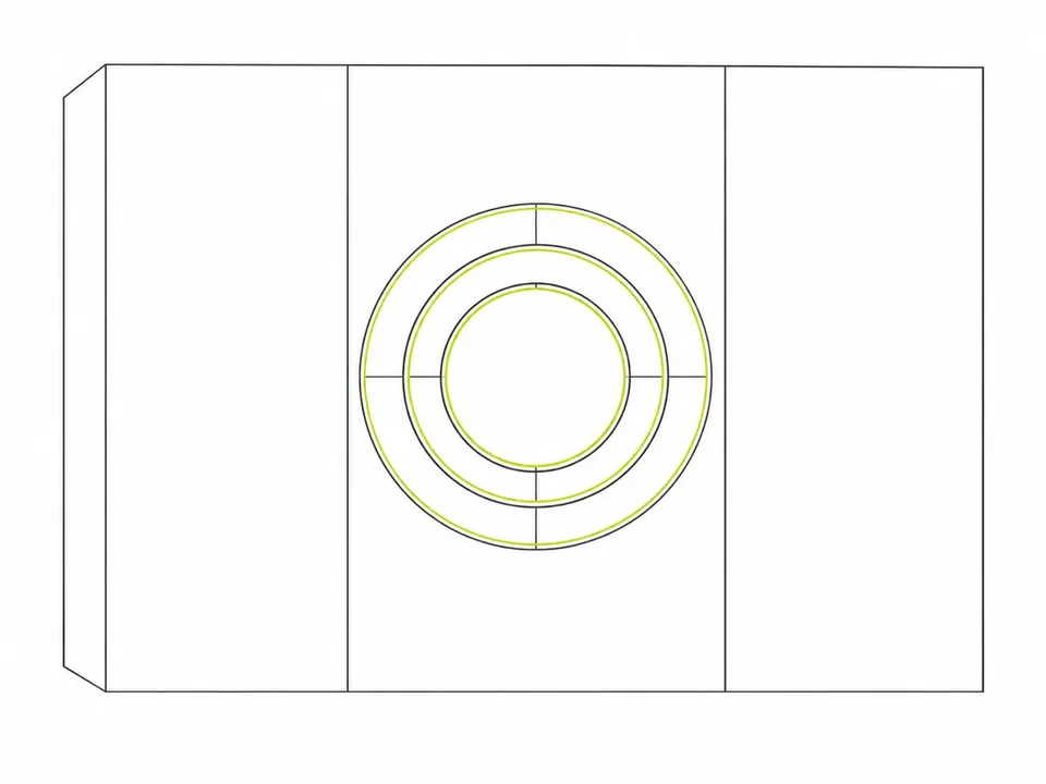 Dimensional portal — illustrative format view