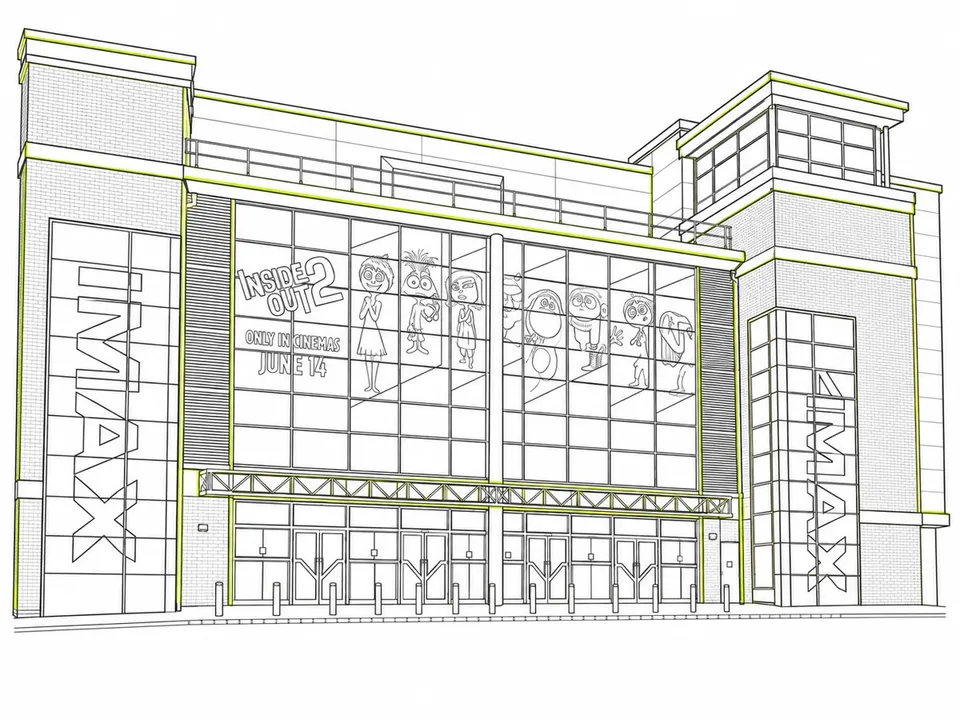 Vue Cinema — illustrative concept view