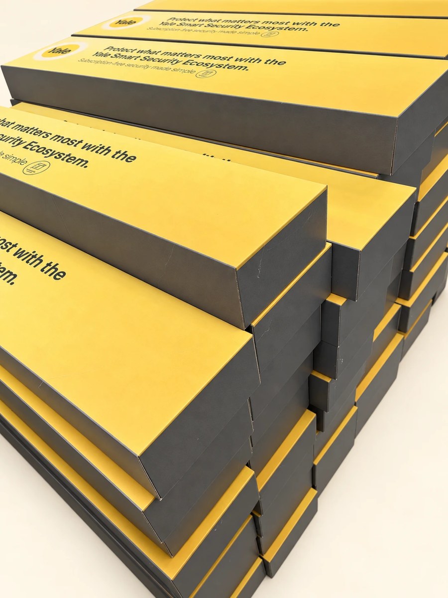 Yale printed information panels and retail display components