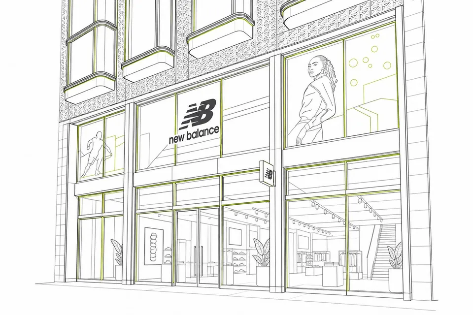 New Balance — illustrative concept view